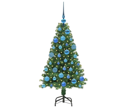 Mākslīgā Ziemassvētku Eglīte Su 150 Led Ar Statīvu Zaļa 120 Cm Vidaxl