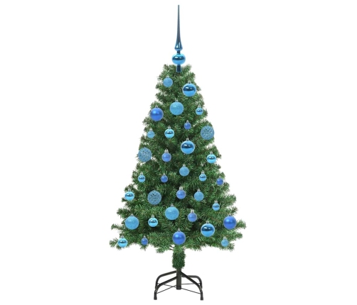 Mākslīgā Ziemassvētku Eglīte Su 150 Led Ar Statīvu Zaļa 120 Cm Vidaxl