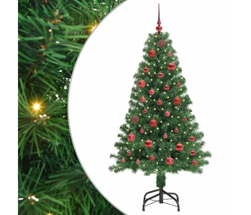 Mākslīgā Ziemassvētku Eglīte Su 150 Led Ar Statīvu Zaļa 150 Cm Vidaxl