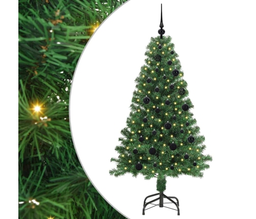 Mākslīgā Ziemassvētku Eglīte Su 150 Led Ar Statīvu Zaļa 150 Cm Vidaxl