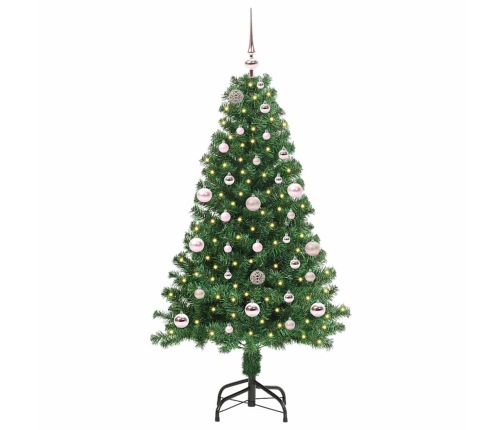 Mākslīgā Ziemassvētku Eglīte Su 150 Led Ar Statīvu Zaļa 150 Cm Vidaxl