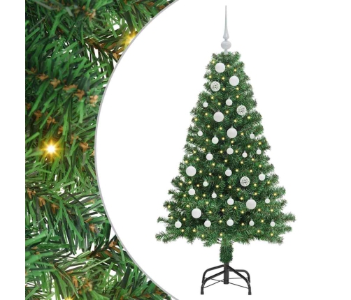 Mākslīgā Ziemassvētku Eglīte Su 150 Led Ar Statīvu Zaļa 150 Cm Vidaxl