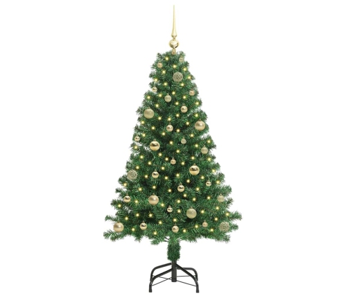 Mākslīgā Ziemassvētku Eglīte Su 150 Led Ar Statīvu Zaļa 150 Cm Vidaxl