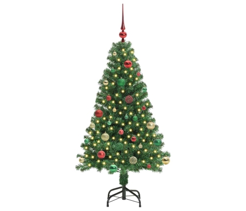 Mākslīgā Ziemassvētku Eglīte Su 150 Led Ar Statīvu Zaļa 150 Cm Vidaxl