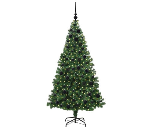 Mākslīgā Ziemassvētku Eglīte Su 300 Led Ar Statīvu Zaļa 180 Cm Vidaxl