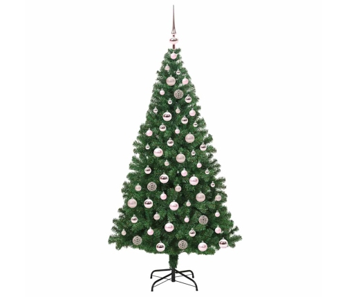 Mākslīgā Ziemassvētku Eglīte Su 300 Led Ar Statīvu Zaļa 180 Cm Vidaxl