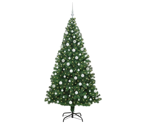 Mākslīgā Ziemassvētku Eglīte Su 300 Led Ar Statīvu Zaļa 180 Cm Vidaxl