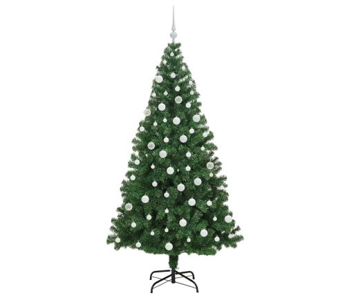 Mākslīgā Ziemassvētku Eglīte Su 300 Led Ar Statīvu Zaļa 180 Cm Vidaxl