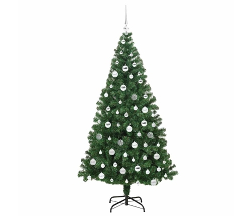 Mākslīgā Ziemassvētku Eglīte Su 300 Led Ar Statīvu Zaļa 180 Cm Vidaxl