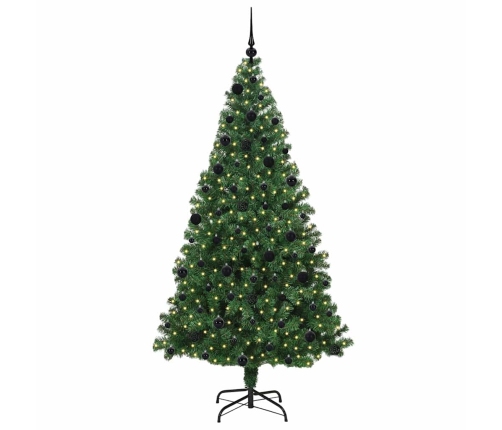 Mākslīgā Ziemassvētku Eglīte Su 300 Led Ar Statīvu Zaļa 210 Cm Vidaxl