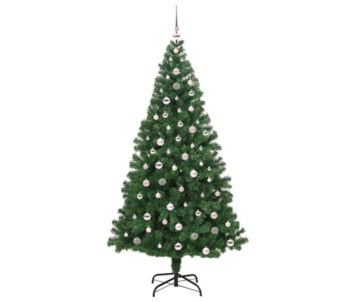 Mākslīgā Ziemassvētku Eglīte Su 300 Led Ar Statīvu Zaļa 240 Cm Vidaxl