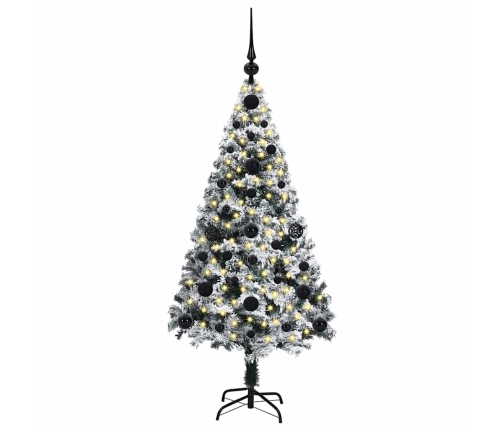 Mākslīgā Ziemassvētku Eglīte Su 150 Led Ar Statīvu Zaļa 120 Cm Vidaxl