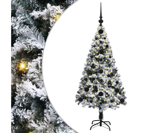 Mākslīgā Ziemassvētku Eglīte Su 150 Led Ar Statīvu Zaļa 120 Cm Vidaxl