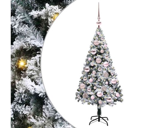 Mākslīgā Ziemassvētku Eglīte Su 150 Led Ar Statīvu Zaļa 120 Cm Vidaxl