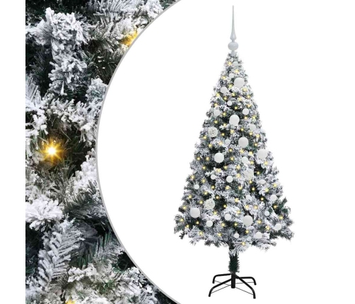 Mākslīgā Ziemassvētku Eglīte Su 150 Led Ar Statīvu Zaļa 120 Cm Vidaxl