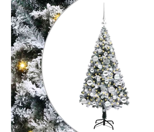 Mākslīgā Ziemassvētku Eglīte Su 150 Led Ar Statīvu Zaļa 120 Cm Vidaxl