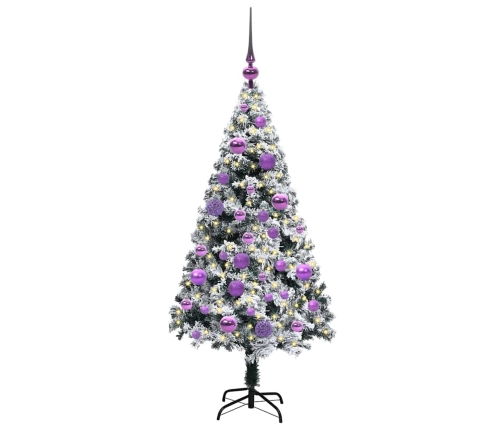 Mākslīgā Ziemassvētku Eglīte Su 150 Led Ar Statīvu Zaļa 120 Cm Vidaxl