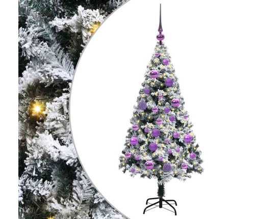 Mākslīgā Ziemassvētku Eglīte Su 150 Led Ar Statīvu Zaļa 120 Cm Vidaxl