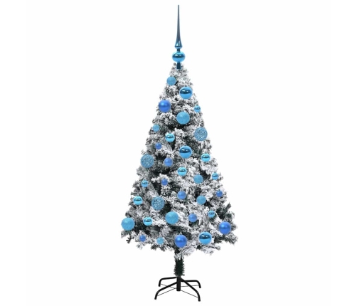 Mākslīgā Ziemassvētku Eglīte Su 150 Led Ar Statīvu Zaļa 120 Cm Vidaxl