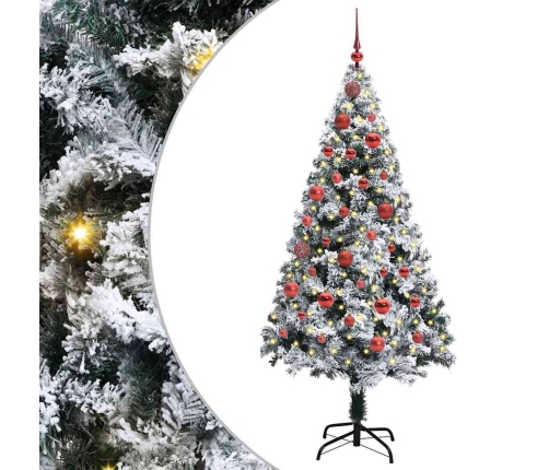 Mākslīgā Ziemassvētku Eglīte Su 150 Led Ar Statīvu Zaļa 150 Cm Vidaxl