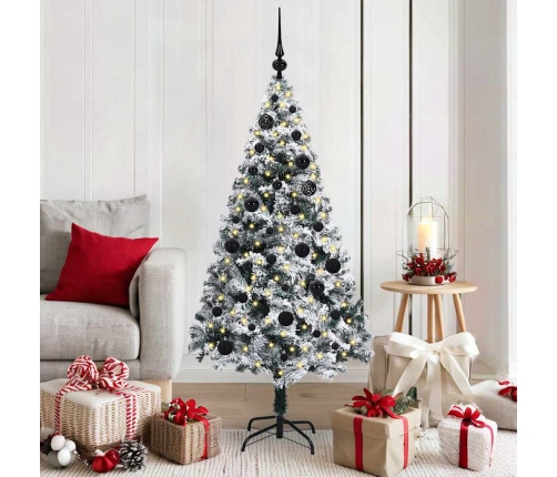 Mākslīgā Ziemassvētku Eglīte Su 150 Led Ar Statīvu Zaļa 150 Cm Vidaxl