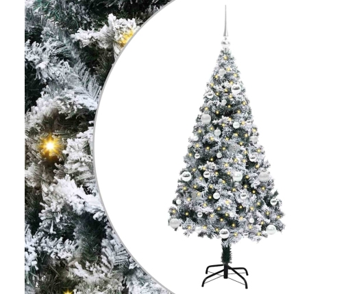 Mākslīgā Ziemassvētku Eglīte Su 150 Led Ar Statīvu Zaļa 150 Cm Vidaxl