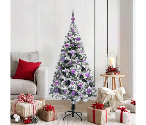 Mākslīgā Ziemassvētku Eglīte Su 150 Led Ar Statīvu Zaļa 150 Cm Vidaxl