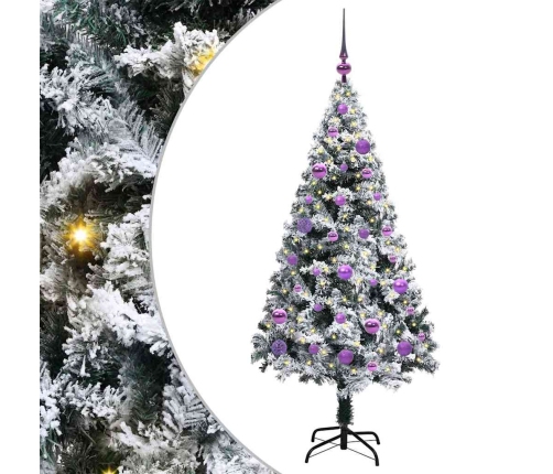 Mākslīgā Ziemassvētku Eglīte Su 150 Led Ar Statīvu Zaļa 150 Cm Vidaxl