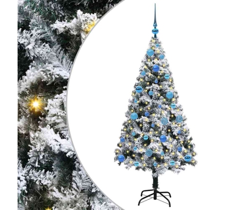 Mākslīgā Ziemassvētku Eglīte Su 150 Led Ar Statīvu Zaļa 150 Cm Vidaxl