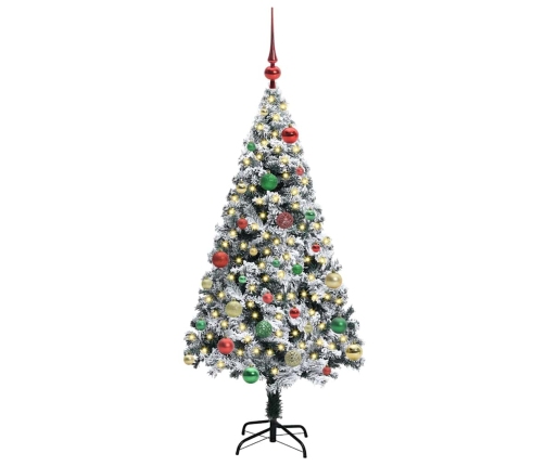 Mākslīgā Ziemassvētku Eglīte Su 150 Led Ar Statīvu Zaļa 150 Cm Vidaxl