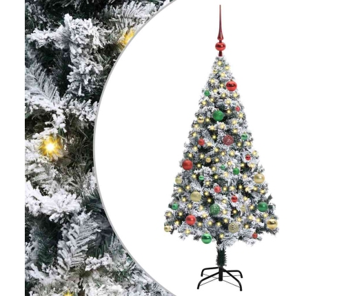 Mākslīgā Ziemassvētku Eglīte Su 150 Led Ar Statīvu Zaļa 150 Cm Vidaxl