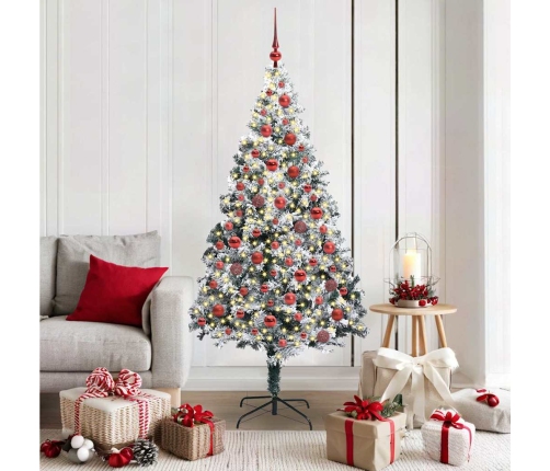 Mākslīgā Ziemassvētku Eglīte Su 300 Led Ar Statīvu Zaļa 180 Cm Vidaxl