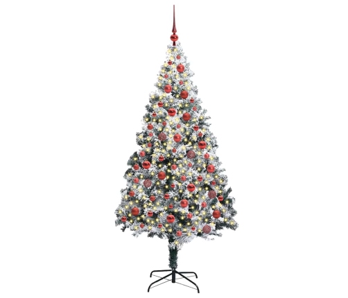 Mākslīgā Ziemassvētku Eglīte Su 300 Led Ar Statīvu Zaļa 180 Cm Vidaxl