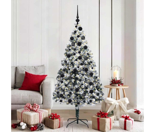 Mākslīgā Ziemassvētku Eglīte Su 300 Led Ar Statīvu Zaļa 180 Cm Vidaxl