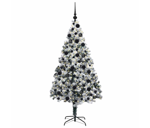 Mākslīgā Ziemassvētku Eglīte Su 300 Led Ar Statīvu Zaļa 180 Cm Vidaxl