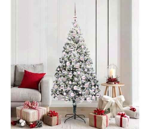 Mākslīgā Ziemassvētku Eglīte Su 300 Led Ar Statīvu Zaļa 180 Cm Vidaxl