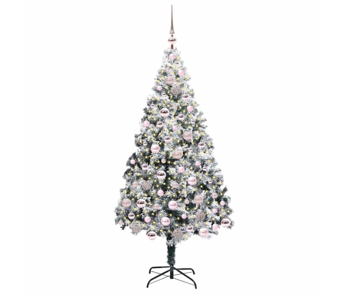 Mākslīgā Ziemassvētku Eglīte Su 300 Led Ar Statīvu Zaļa 180 Cm Vidaxl