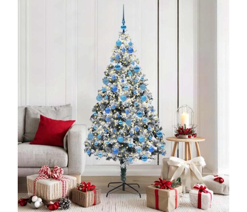 Mākslīgā Ziemassvētku Eglīte Su 300 Led Ar Statīvu Zaļa 180 Cm Vidaxl