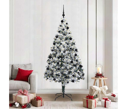 Mākslīgā Ziemassvētku Eglīte Su 300 Led Ar Statīvu Zaļa 210 Cm Vidaxl