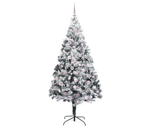 Mākslīgā Ziemassvētku Eglīte Su 300 Led Ar Statīvu Zaļa 210 Cm Vidaxl