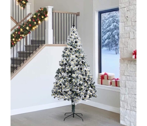 Mākslīgā Ziemassvētku Eglīte Su 300 Led Zaļa 240 X 150 Cm Vidaxl