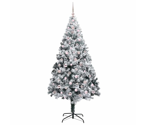 Mākslīgā Ziemassvētku Eglīte Su 300 Led Zaļa 240 X 150 Cm Vidaxl