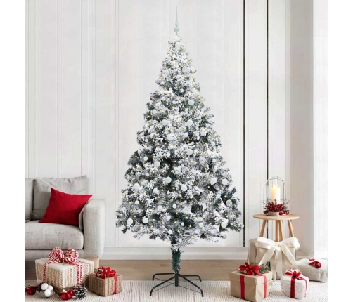 Mākslīgā Ziemassvētku Eglīte Su 300 Led Zaļa 240 X 150 Cm Vidaxl