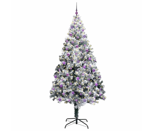 Mākslīgā Ziemassvētku Eglīte Su 300 Led Zaļa 240 X 150 Cm Vidaxl