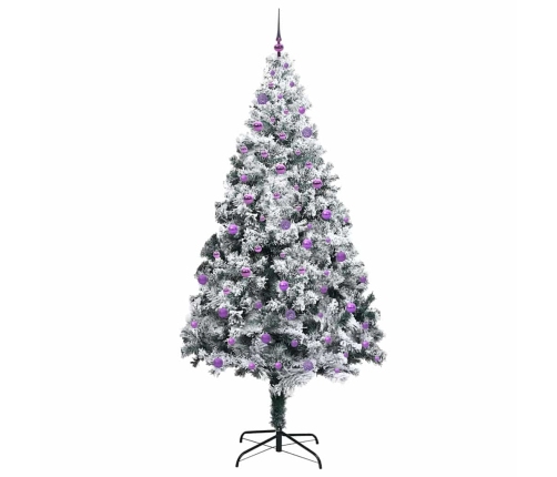 Mākslīgā Ziemassvētku Eglīte Su 300 Led Zaļa 240 X 150 Cm Vidaxl