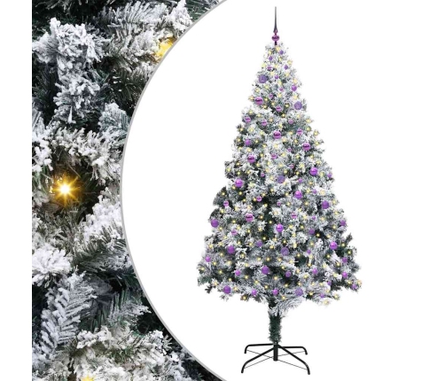 Mākslīgā Ziemassvētku Eglīte Su 300 Led Zaļa 240 X 150 Cm Vidaxl