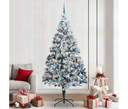 Mākslīgā Ziemassvētku Eglīte Su 300 Led Zaļa 240 X 150 Cm Vidaxl