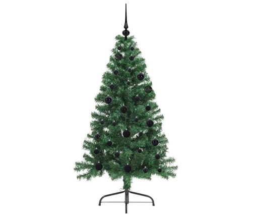 Mākslīgais Led Ziemassvētku Eglīte Su 150 Led Zaļa 150 Cm Pvc Vidaxl