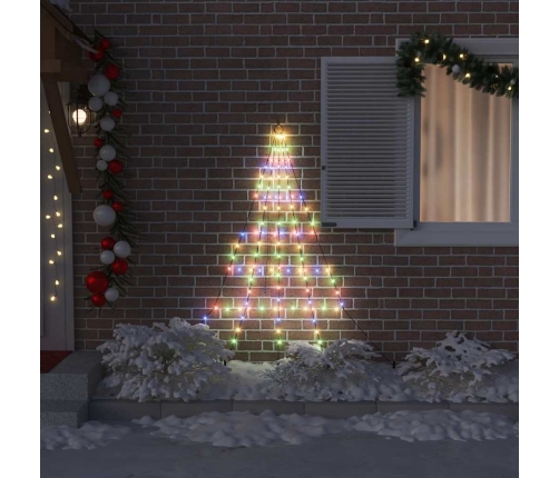 Led Ziemassvētku Koks Su 112 Led Daudzkrāsains 511 Cm Metāla Vidaxl