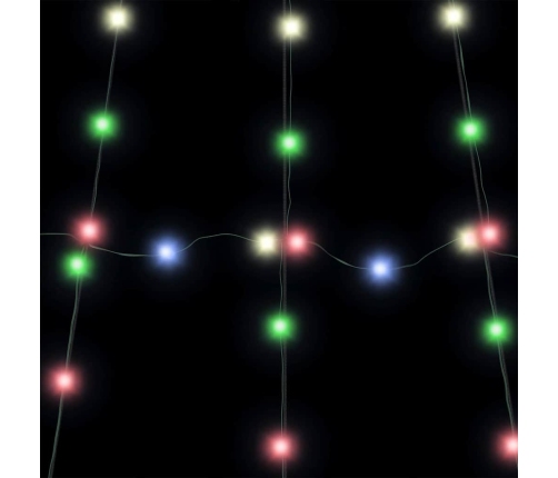 Led Ziemassvētku Koks Su 168 Led Daudzkrāsains 511 Cm Metāla Vidaxl